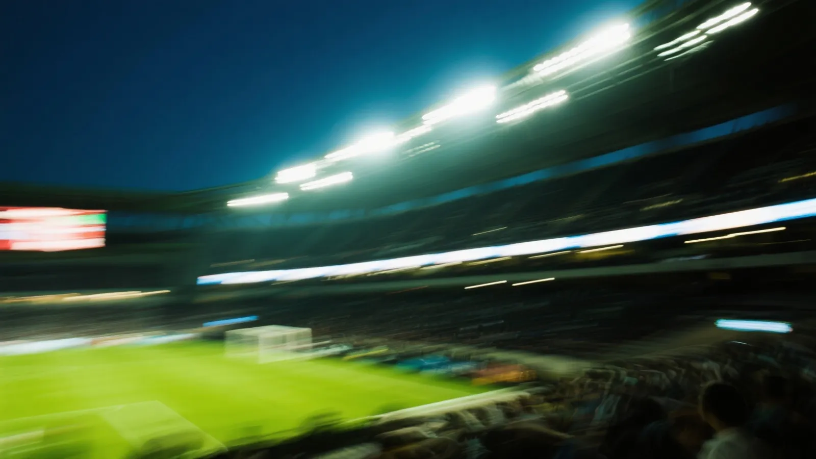 体育赛场动感光影背景